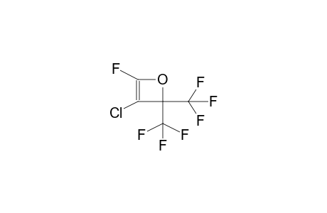 2-FLUORO-3-CHLORO-4,4-BIS(TRIFLUOROMETHYL)-2-OXETE