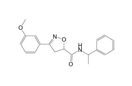 5-isoxazolecarboxamide, 4,5-dihydro-3-(3-methoxyphenyl)-N-(1-phenylethyl)-