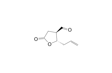 (2S,3R)-2-allyl-5-keto-tetrahydrofuran-3-carbaldehyde