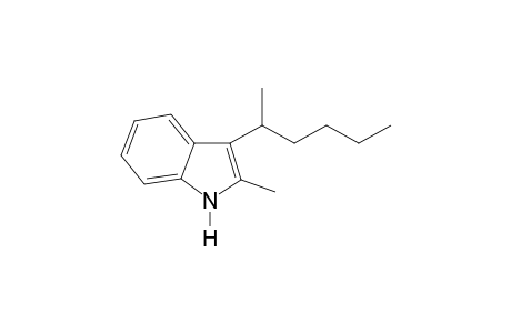 3-(2-Hexyl) 2-methylindole