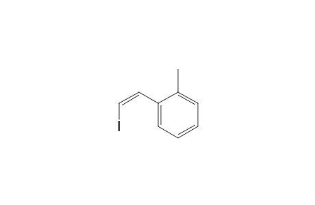 (E,Z)-2-(2-Methylphenyl)-1-iodo-1-ethene