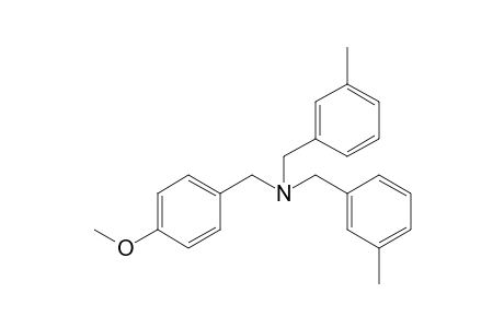 1-(4-Methoxyphenyl)-N,N-bis(3-methylbenzyl)methanamine