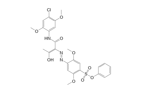 4-Amino-2,5-dimethoxybenzolsulfonanilide>4'-chloro-2',5'-dimethoxyacetoacetanilide