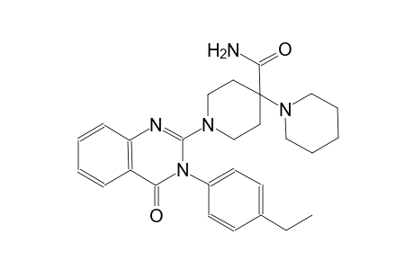 2-{4'-acetyl-[1,4'-bipiperidin]-1'-yl}-3-(4-ethylphenyl)-3,4-dihydroquinazolin-4-one