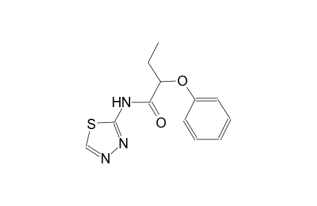 2-phenoxy-N-(1,3,4-thiadiazol-2-yl)butanamide