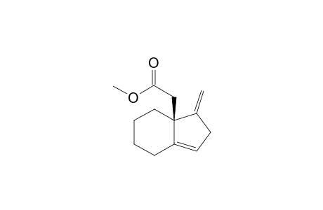 7a-Methoxycarbonylmethyl-1-methylene-1,4,5,6,7,7a-hexahydro-2H-inden
