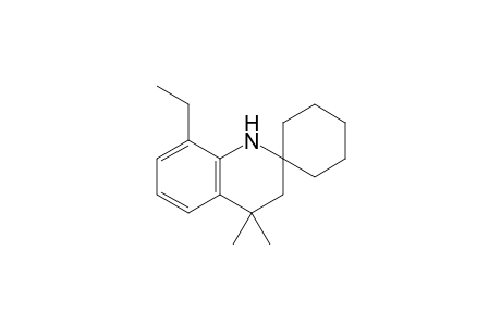 8-Ethyl-4,4-dimethyl-spiro[1,3-dihydroquinoline-2,1'-cyclohexane]
