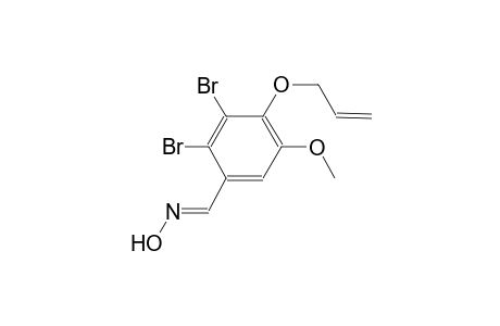 4-(allyloxy)-2,3-dibromo-5-methoxybenzaldehyde oxime