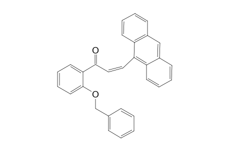 (2Z)-3-(9-Anthryl)-1-[2-(benzyloxy)phenyl]-2-propen-1-one