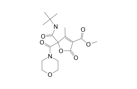 METHYL-5-(TERT.-BUTYLCARBAMOYL)-4-METHYL-5-(MORPHOLINOCARBONYL)-2-OXO-2,5-DIHYDROFURAN-3-CARBOXYLATE