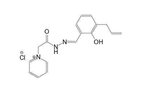 pyridinium, 1-[2-[(2E)-2-[[2-hydroxy-3-(2-propenyl)phenyl]methylene]hydrazino]-2-oxoethyl]-, chloride