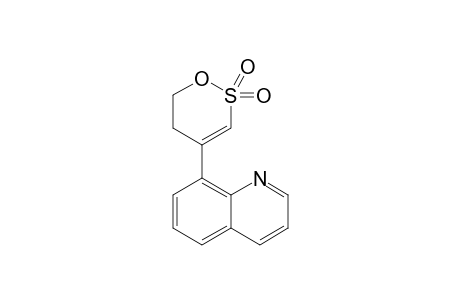 8-(5,6-Dihydro-1,2-oxathiin-4-yl)quinoline-S,S-dioxide