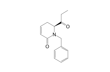 (S)-1-Benzyl-6-propionyl-5,6-dihydropyridin-2(1H)-one