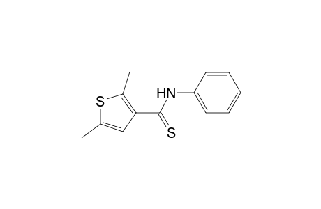 3-Thiophenecarbothioamide, 2,5-dimethyl-N-phenyl-