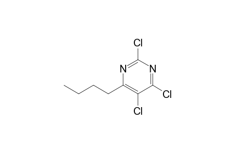 Pyrimidine, 4-butyl-2,5,6-trichloro-
