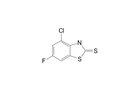 4-CHLORO-6-FLUORO-1,3-BENZOTHIAZOLE-2-(3H)-THIONE