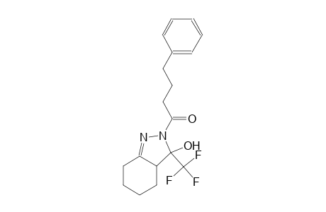 2-(4-phenylbutanoyl)-3-(trifluoromethyl)-3,3a,4,5,6,7-hexahydro-2H-indazol-3-ol