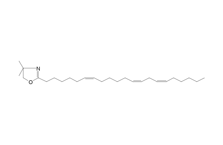 4,4-Dimethyloxazoline, 2-heneicosa-6Z,12Z,15Z-trienyl-