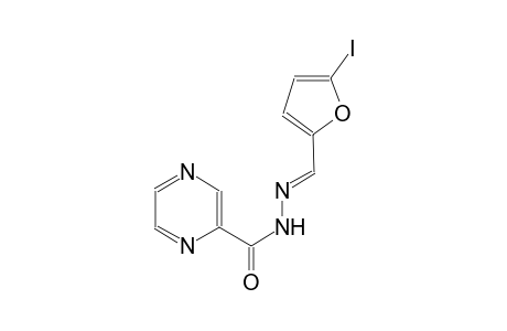 N'-[(E)-(5-iodo-2-furyl)methylidene]-2-pyrazinecarbohydrazide