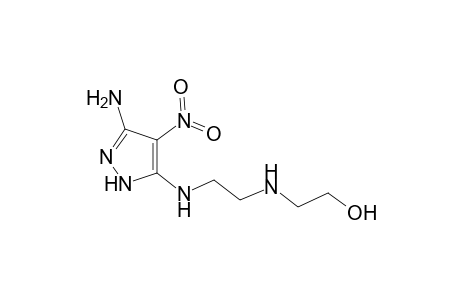 2-({2-[(3-amino-4-nitro-1H-pyrazol-5-yl)amino]ethyl}amino)ethanol