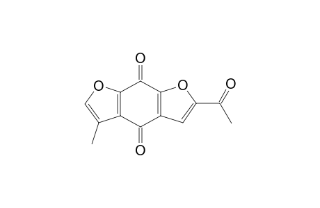 2-Acetyl-5-methylfuro[3,2-f][1]benzofuran-4,8-dione