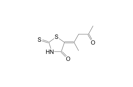 (5Z)-5-(1-methyl-3-oxobutylidene)-2-thioxo-1,3-thiazolidin-4-one