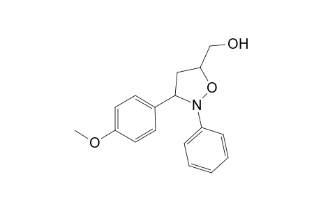 (-)-5-Hydroxymethy-3-(4-methoxyphenyl)-2-phenylisoxazolidine