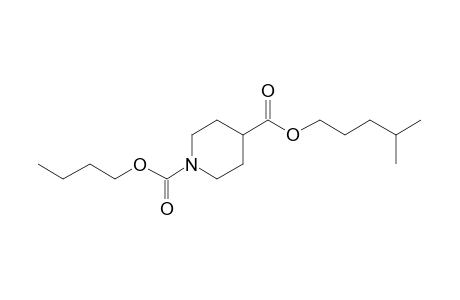 Isonipecotic acid, N-butoxycarbonyl-, isohexyl ester