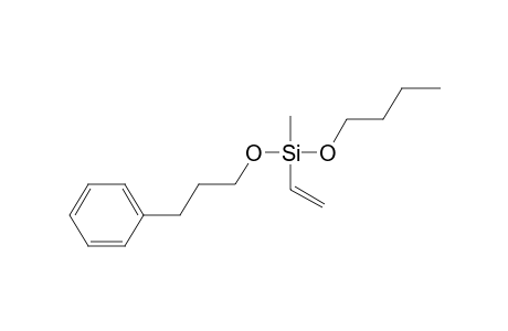 Silane, methylvinyl(3-phenylpropoxy)butoxy-