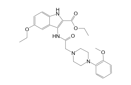 ethyl 5-ethoxy-3-({[4-(2-methoxyphenyl)-1-piperazinyl]acetyl}amino)-1H-indole-2-carboxylate