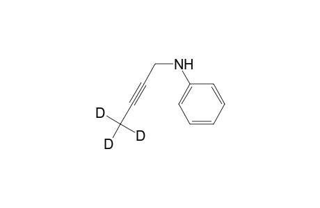 Benzenamine, N-(2-butynyl-4,4,4-d3)-