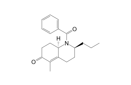 (2S,8aR)-1-Benzoyl-5-methyl-2-propyl-1,2,3,4,6,7,8,8a-octahydroquinolin-6-one
