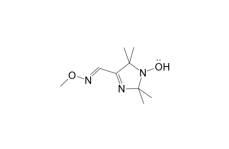 1-Hydroxy-2,2,5,5-tetramethyl-2,5-dihydro-1H-imidazole-4-carbaldehyde o-methyloxime