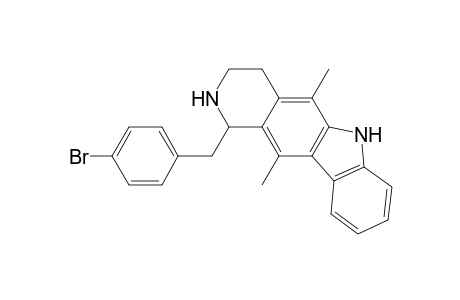 1-(4-bromobenzyl)-5,11-dimethyl-2,3,4,6-tetrahydro-1H-pyrido[4,3-b]carbazole