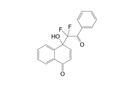 4-(1,1-difluoro-2-oxo-2-phenylethyl)-4-hydroxynaphthalen-1(4H)-one