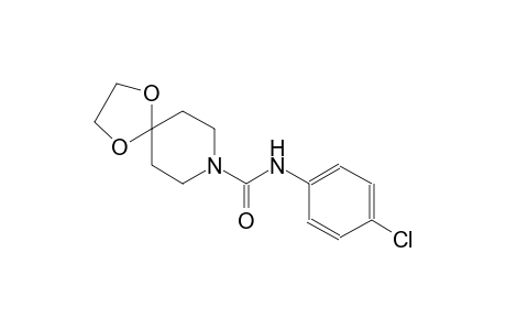 N-(4-chlorophenyl)-1,4-dioxa-8-azaspiro[4.5]decane-8-carboxamide