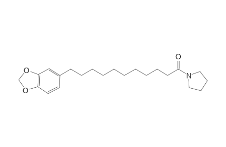 PA-C11:0 [5-(3,4-Methylenedioxyphenyl)undecylpyrrolidinamide]