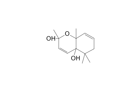 2,5,5,8a-Tetramethyl-6,8a-dihydro-2H-chromene-2,4a(5H)-diol