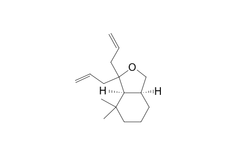 Isobenzofuran, octahydro-7,7-dimethyl-1,1-di-2-propenyl-, cis-(.+-.)-