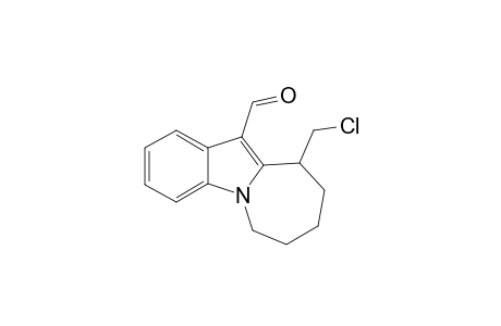10-(chloromethyl)-7,8,9,10-tetrahydro-6H-azepino[1,2-a]indole-11-carbaldehyde