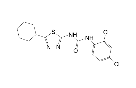 N-(5-cyclohexyl-1,3,4-thiadiazol-2-yl)-N'-(2,4-dichlorophenyl)urea