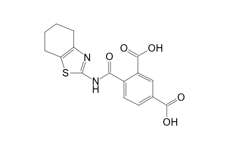 4-[(4,5,6,7-Tetrahydro-1,3-benzothiazol-2-ylamino)carbonyl]isophthalic acid