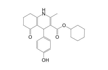 cyclohexyl 4-(4-hydroxyphenyl)-2-methyl-5-oxo-1,4,5,6,7,8-hexahydro-3-quinolinecarboxylate