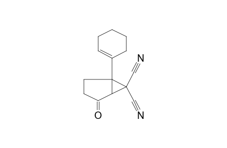 Bicyclo[3.1.0]hexan-2-one, 6,6-dicyano-5-(1-cyclohexen-1-yl)-, (Z)-