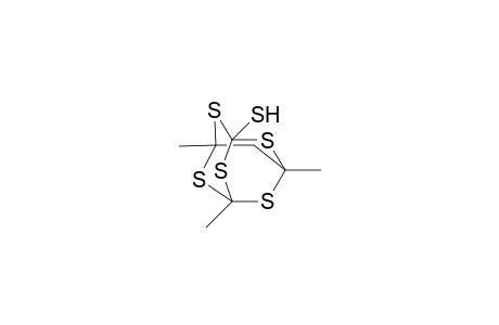 2,4,6,8,9-Pentathiatricyclo[3.3.1.1(3,7)]decane-1-thiol, 3,5,7-trimethyl-