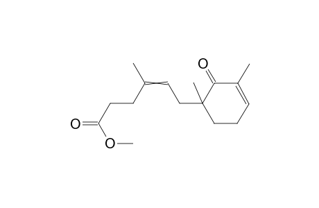 Methyl 6-(1,3-Dimethyl-2-oxocyclohex-3-en-1-yl)-4-methylhex-4-enoate