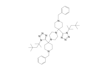 1,4-Bis(1-benzyl-4-(1-(2,4,4-trimethylpentan-2-yl)-1H-tetrazol-5-yl) piperidin-4-yl)piperazine