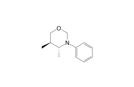 trans-4,5-Dimethyll-3-phenyltetrahydro-1,3-oxazine