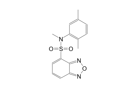 2,1,3-benzoxadiazole-4-sulfonamide, N-(2,5-dimethylphenyl)-N-methyl-