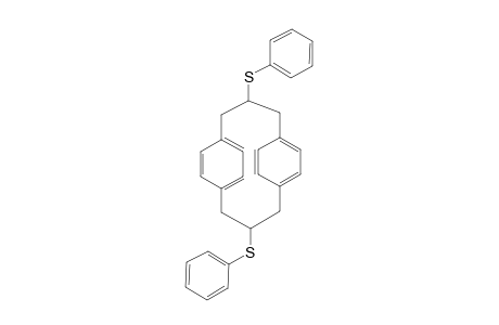 Tricyclo[10.2.2.2(5,8)]octadeca-5,7,12,14,15,17-hexaene, 3,10-bis(phenylthio)-, stereoisomer
